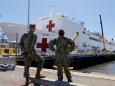 A 1,000-bed US Navy hospital ship just docked in Los Angeles to increase local healthcare capacity — see inside the USNS Mercy