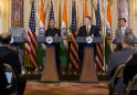 US and India pledge cooperation, as Pakistan claims the latter deployed missiles in disputed territory