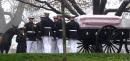 US astronaut John Glenn is buried with military honors