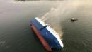 Three SKorean crew members of capsized cargo ship rescued