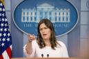 'The president hasn't done anything wrong,' Sarah Sanders says 9 times in 15 minutes