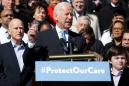Biden rallies Democrats against GOP health care bill