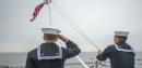 Crew Aboard ‘USS George HW Bush’ Hold Flashlight Vigil To Honor Vessel’s Namesake