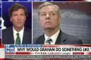 Fox's Tucker Carlson blames Lindsey Graham for Trump's Bob Woodward interview, suggests sabotage