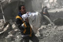Syria bombardment kills 44 in rebel enclave as ground assault looms