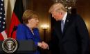Trump and Merkel tried – and failed – to hide their differences in Washington