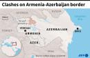 12 people dead in fighting on Armenia-Azerbaijan border