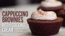 How to Make Cappucino Brownies with Coconut Cream