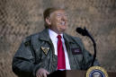 Trump finally hews to ritual of meeting troops in harm's way