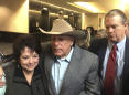The Latest: Rancher Cliven Bundy walks out a free man