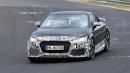 Facelifted Audi TT RS Spied In Action At Nurburgring