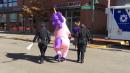 Cops Bust Unicorn Protesting White Supremacy at Indiana Farmer's Market