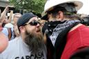 Bear spray and metal poles confiscated as far-right groups rally in Portland