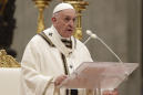 Pope marks joyful Christmas Eve after less-than-joyful year