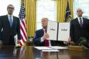 Trump news: President imposes 'hard hitting' sanctions on Iran as White House put on lock down