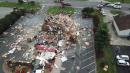 Kentucky Fried Chicken in ruins after explosion levels out restaurant in North Carolina