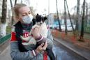 Discarded puppy Locky's luck turns in Moscow lockdown