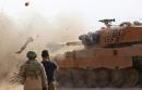 Syrian and Turkish armies in deadly border clash