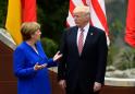 In pulling troops, Trump doesn't hide spite for Merkel