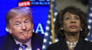 'Be careful what you wish for Max!' Trump warns Waters over call for public confrontations