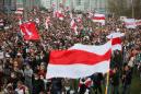 Tens of thousands rally in Minsk, police use water cannon