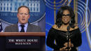Sean Spicer Dismisses Oprah Winfrey Presidential Run Because Of Inexperience