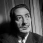 Dali's trademark moustache intact at '10 past 10'
