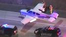 Plane Forced to Make Emergency Landing on California Freeway