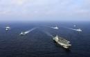 Chinese carrier leads live fire drill in East China Sea