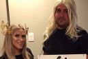 This Snapchat filter couple's costume is perfect