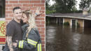 Firefighter Finds Fiancée's Wedding Gown Safe And Dry In His Harvey-Flooded Home