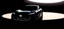 Infiniti teases upcoming EV platform with shadowed crossover image