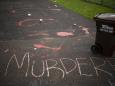 'A murderer lives here': Grafitti scrawled outside home of white police officer who knelt on neck of George Floyd
