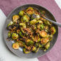 COOKING ON DEADLINE: Spicy Brussels sprouts, kimchi dressing