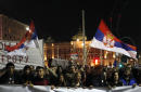 Serbian protesters enter state TV headquarters in Belgrade