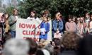 Iowa teens delighted as Greta Thunberg leads unexpected climate strike