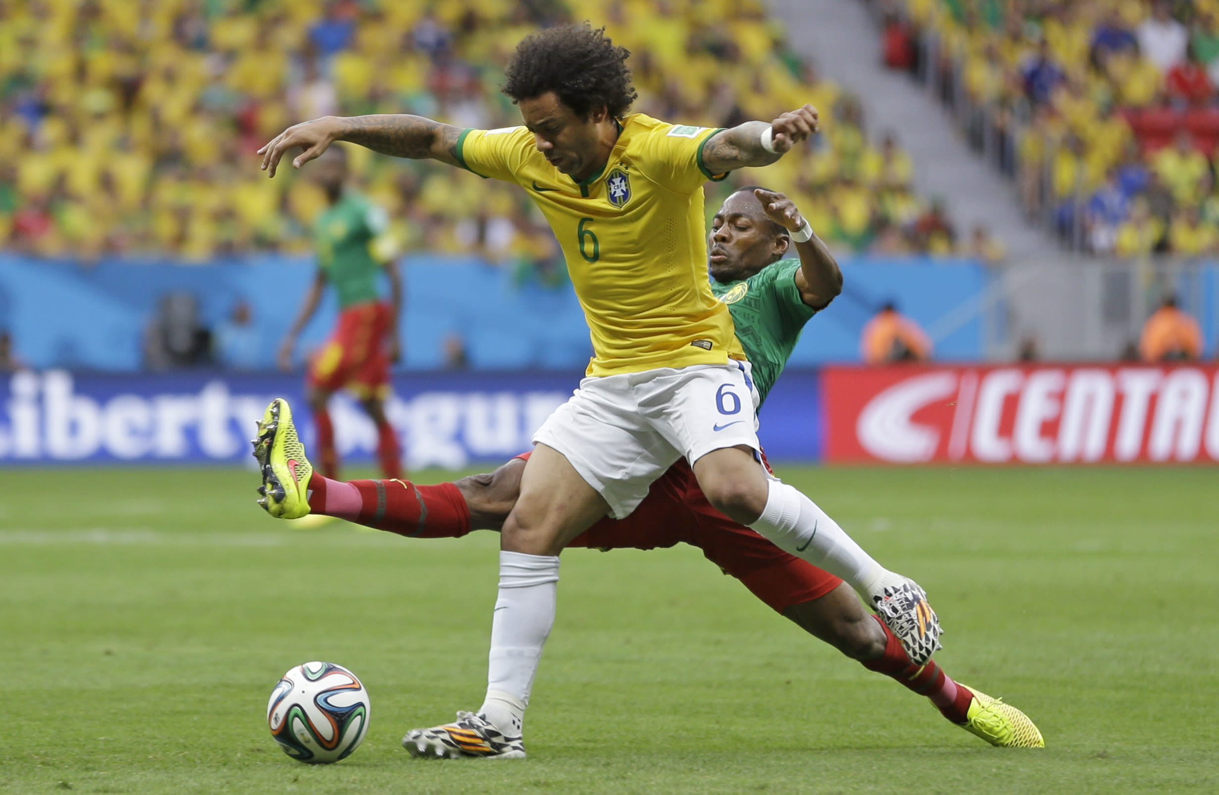 World Cup group stage - Brazil vs. Cameroon