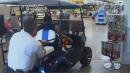 Police: Florida man drives golf cart into Walmart, attempts to run over people