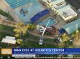 A man broke into an aquatic center in Arizona, got trapped in a water slide support pipe, and died before rescuers could get to him