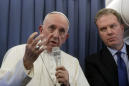 The Latest: Pope: parents of gay kids shouldn't condemn them