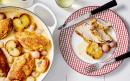 Normandy chicken with cream and cider