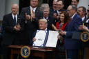 Trump signs bill to expand private care at troubled VA