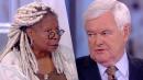 Newt Gingrich and Whoopi Goldberg Go at It Over Trump's 'Lynching' Comments