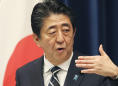 Japan's Abe wants G-20 to unite on trade, Middle East