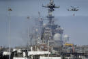 Navy chief: US warship's fate uncertain; damage extensive