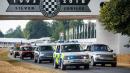 Parade Of 70 Land Rovers Celebrates 70 Years At Goodwood