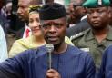 Nigerian VP Osinbajo says running for presidency not 'on the cards'