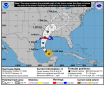 Hurricane watches issued for northern Gulf Coast ahead of Hurricane Delta landfall