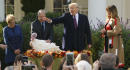 Trump pardons two more turkeys, Peas and Carrots