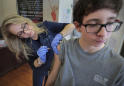 Amid coronavirus fears, a second wave of flu hits US kids